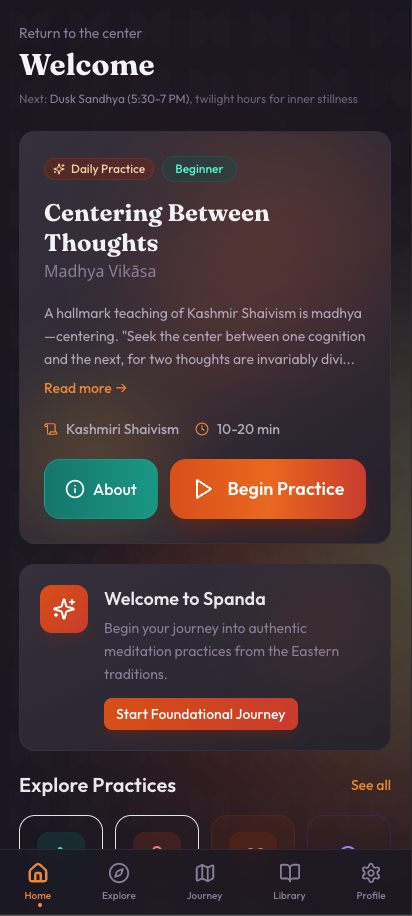 Meditation App