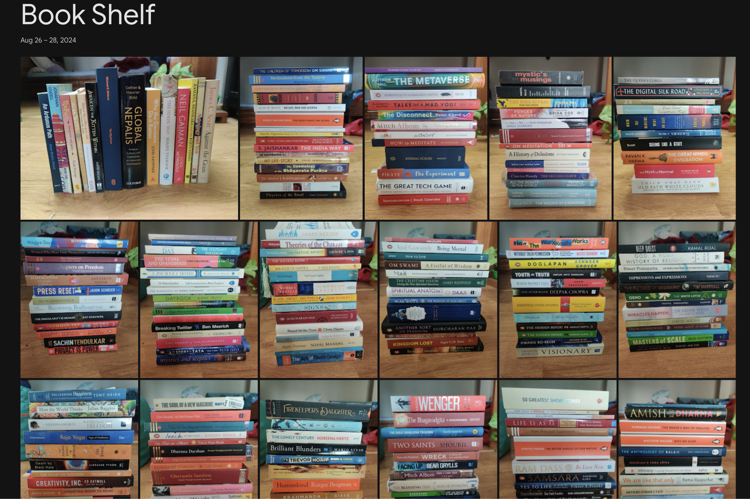 Original book cataloging photos